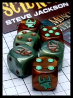 Dice : Dice - Game Dice - Munchkin Steampunk Science by Steve Jackson - Game Store Oct 2016